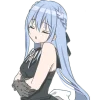 ☹️ Эмодзи «Женственная линия» для Telegram