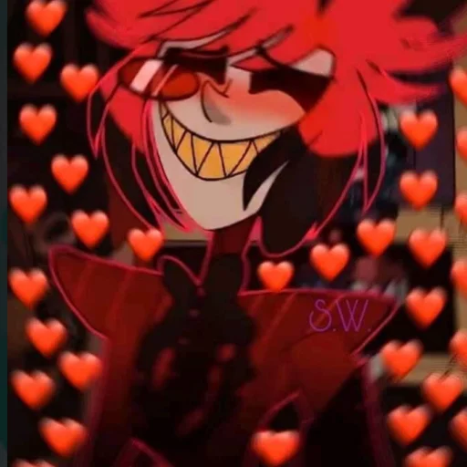 😁 Стикер «Alastor Hazbin hotel» для Telegram