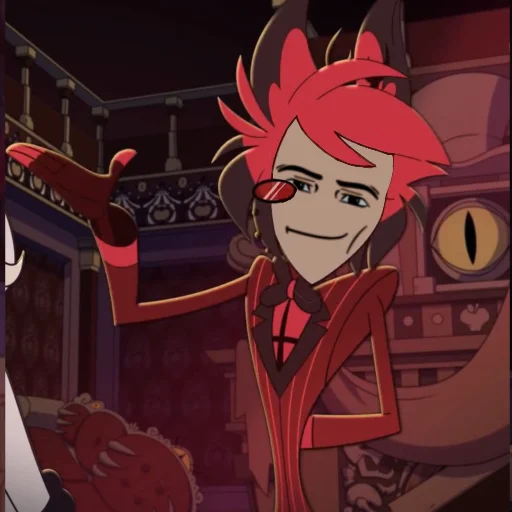 🫤 Стикер «Alastor Hazbin hotel» для Telegram