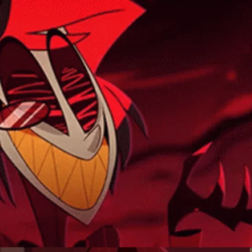 😈 Стикер «Alastor Hazbin hotel» для Telegram