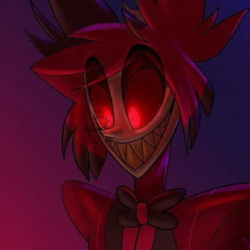 😏 Стикер «Alastor Hazbin hotel» для Telegram