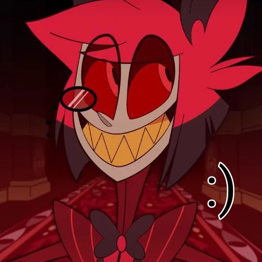 🙂 Стикер «Alastor Hazbin hotel» для Telegram