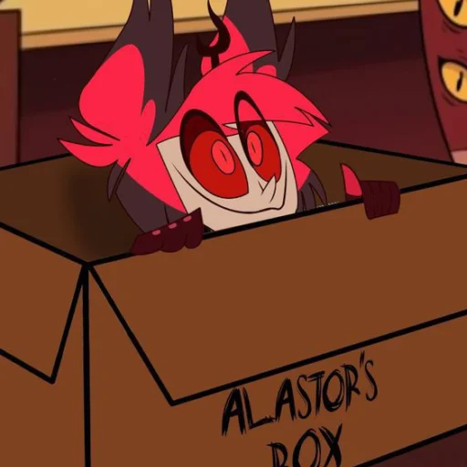 🙂 Стикер «Alastor Hazbin hotel» для Telegram