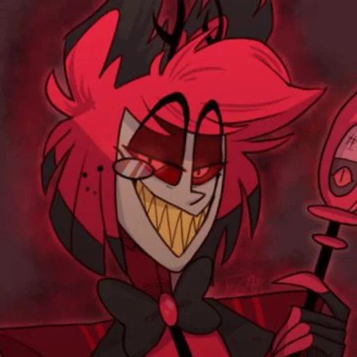 🥴 Стикер «Alastor Hazbin hotel» для Telegram