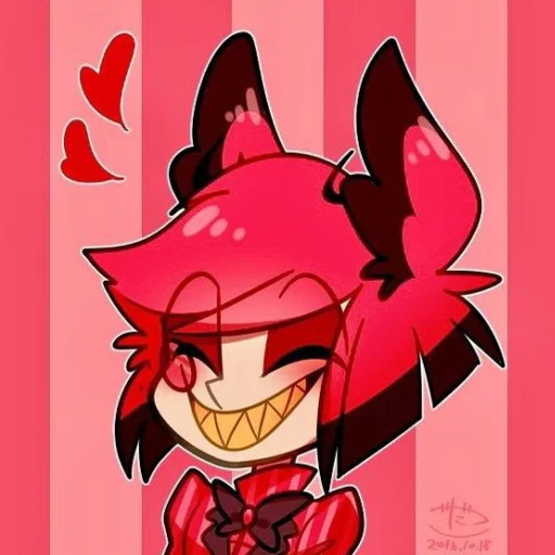 🥰 Стикер «Alastor Hazbin hotel» для Telegram