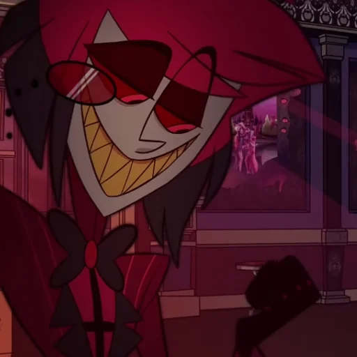🫠 Стикер «Alastor Hazbin hotel» для Telegram