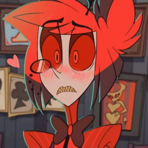 😮‍💨 Стикер «Alastor Hazbin hotel» для Telegram