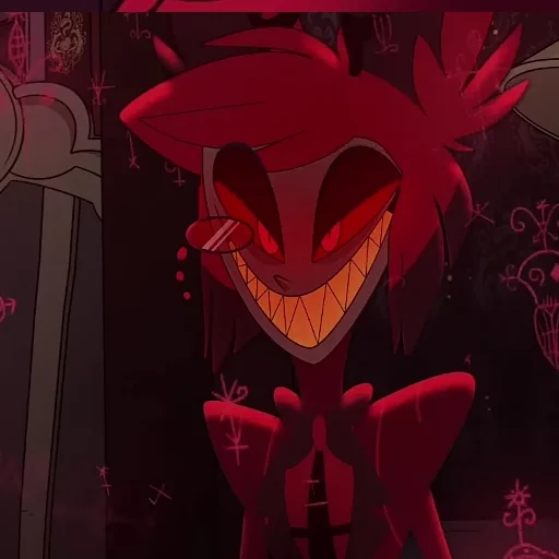😈 Стикер «Alastor Hazbin hotel» для Telegram