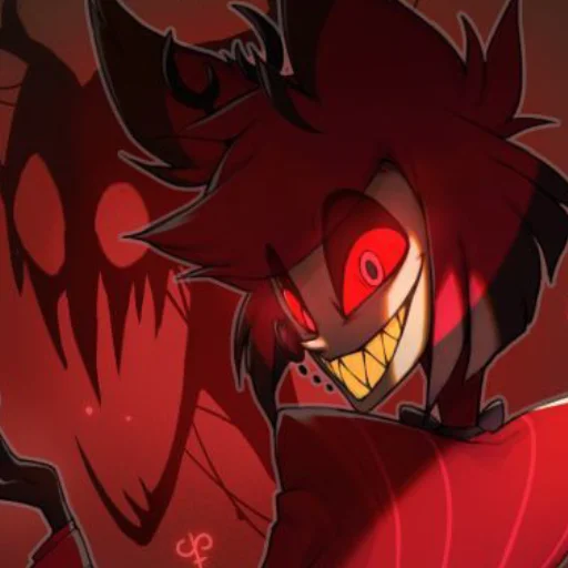😈 Стикер «Alastor Hazbin hotel» для Telegram