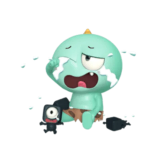 😭 Стикер «a little goblin&;KaKa. 1-3 (FULL) [英文]» для Telegram