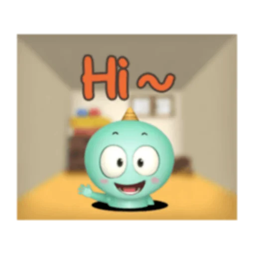 👋 Стикер «a little goblin&;KaKa. 1-3 (FULL) [英文]» для Telegram
