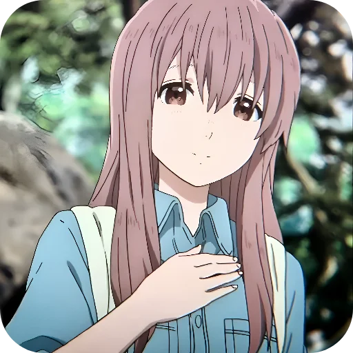 🙂 Стикер «A Silent Voice» для Telegram
