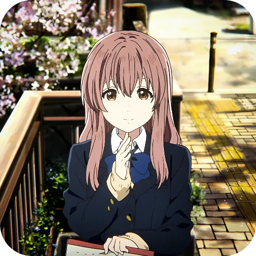 Стикерпак A Silent Voice для Telegram — скачать