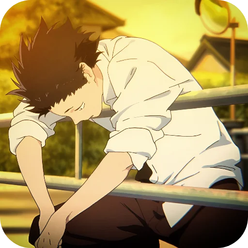 😔 Стикер «A Silent Voice» для Telegram