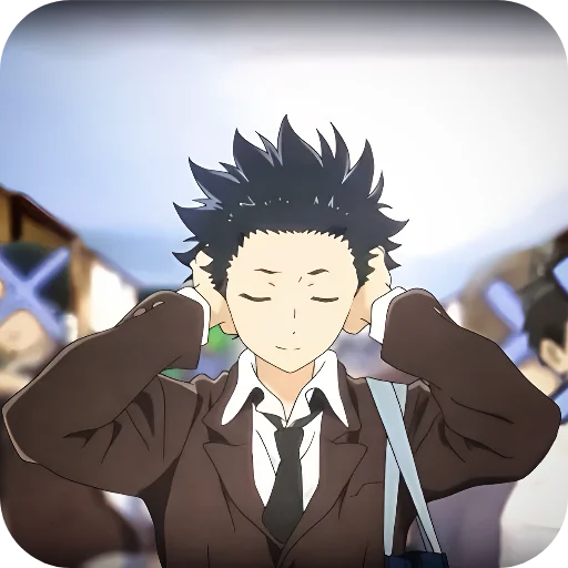 😌 Стикер «A Silent Voice» для Telegram