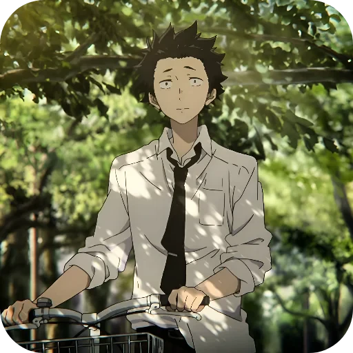 🤨 Стикер «A Silent Voice» для Telegram