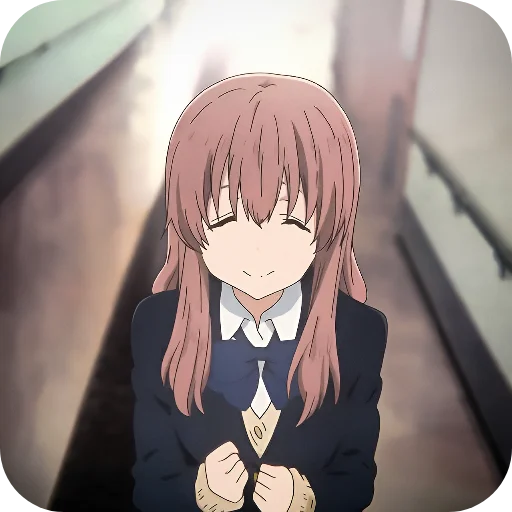 ☺ Стикер «A Silent Voice» для Telegram