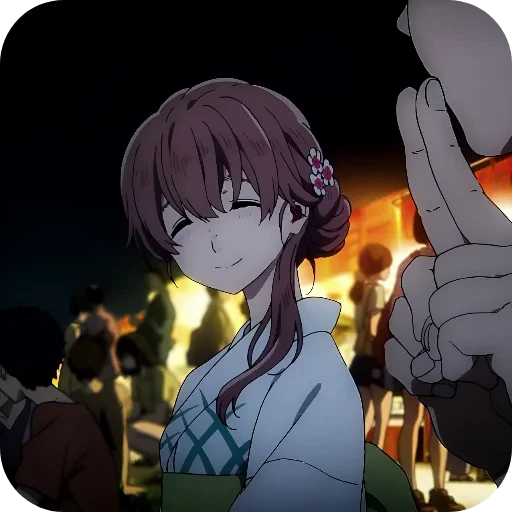 ☺ Стикер «A Silent Voice» для Telegram