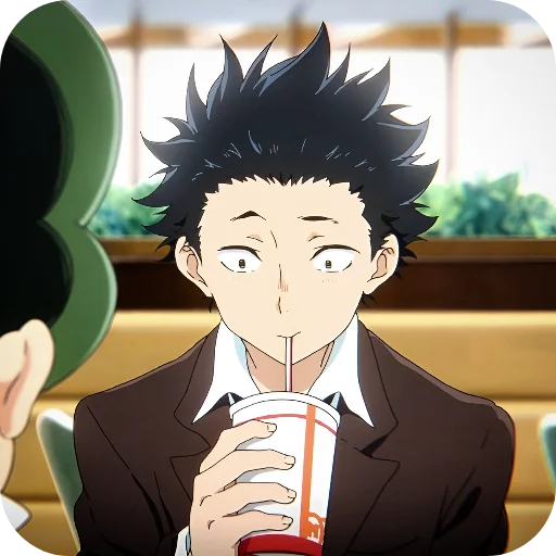 ☺ Стикер «A Silent Voice» для Telegram