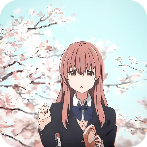 🤨 Стикер «A Silent Voice» для Telegram