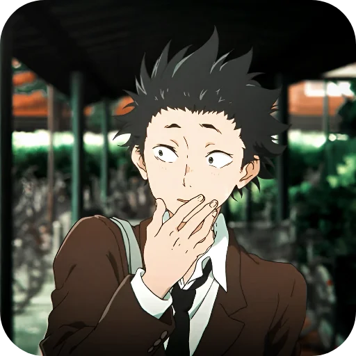 🤨 Стикер «A Silent Voice» для Telegram