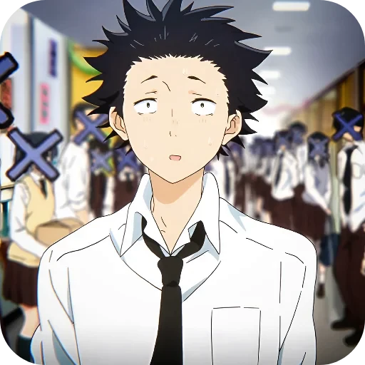 🤯 Стикер «A Silent Voice» для Telegram