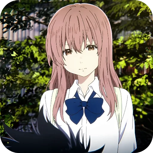 😞 Стикер «A Silent Voice» для Telegram