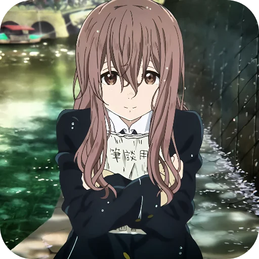 🥺 Стикер «A Silent Voice» для Telegram
