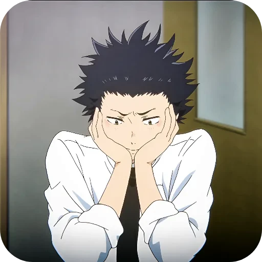 ☺ Стикер «A Silent Voice» для Telegram