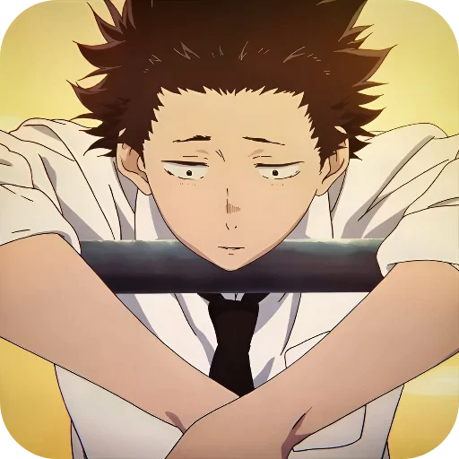 😔 Стикер «A Silent Voice» для Telegram
