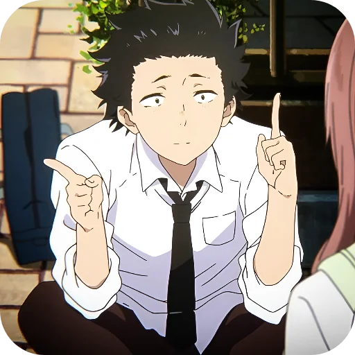 😎 Стикер «A Silent Voice» для Telegram