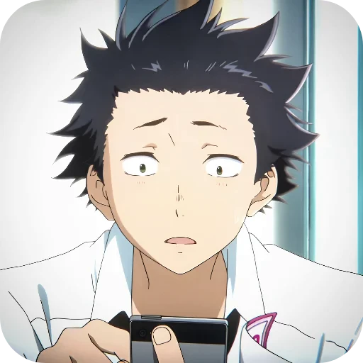 😟 Стикер «A Silent Voice» для Telegram