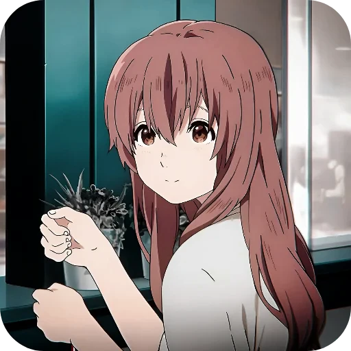 🙂 Стикер «A Silent Voice» для Telegram