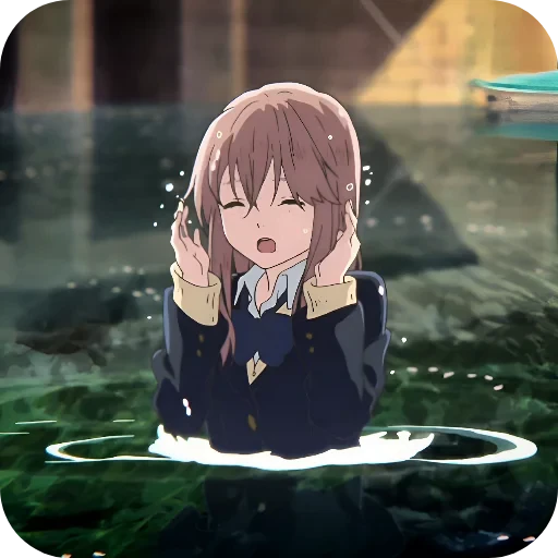 😯 Стикер «A Silent Voice» для Telegram