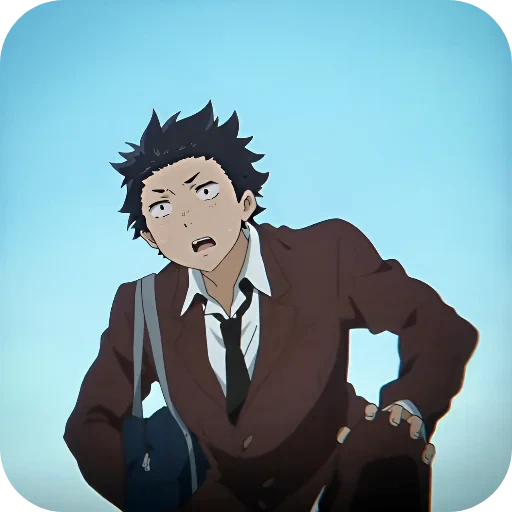 😠 Стикер «A Silent Voice» для Telegram