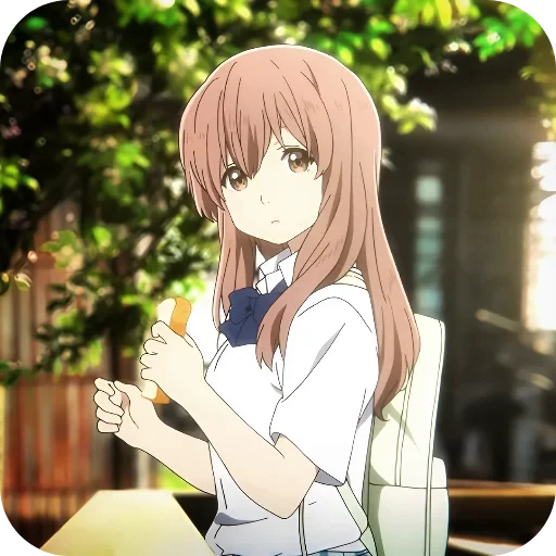 🤨 Стикер «A Silent Voice» для Telegram