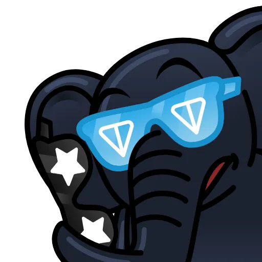 🐘 Стикер «Telegram Apps Center» для Telegram
