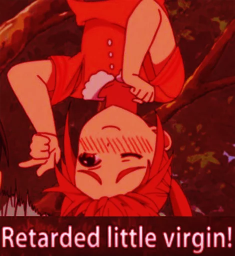 😂 Стикер «AAAAANIME» для Telegram