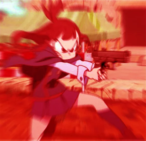 🔫 Стикер «AAAAANIME» для Telegram