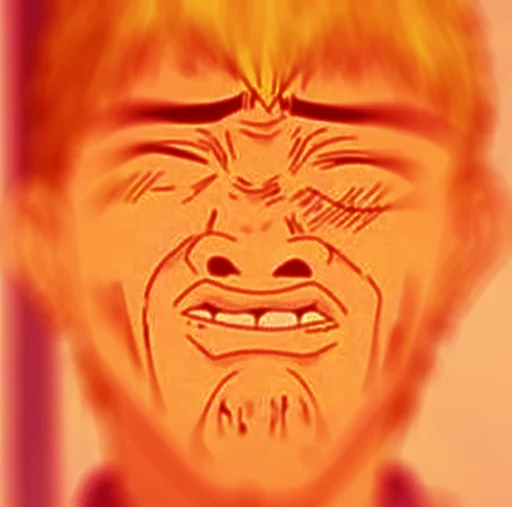 ☺️ Стикер «AAAAANIME» для Telegram