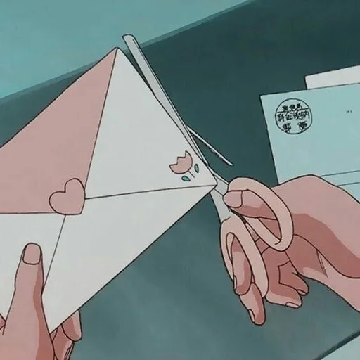💕 Стикер «Anime one love» для Telegram