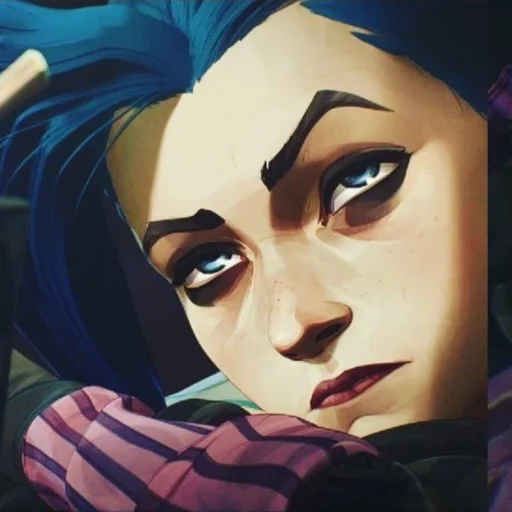 🤔 Стикер «Vi x Jinx» для Telegram