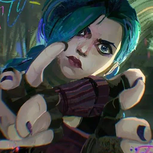 🔫 Стикер «Vi x Jinx» для Telegram