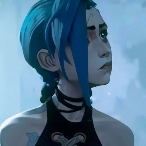 😕 Стикер «Vi x Jinx» для Telegram