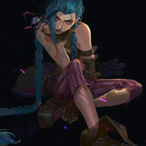 😠 Стикер «Vi x Jinx» для Telegram