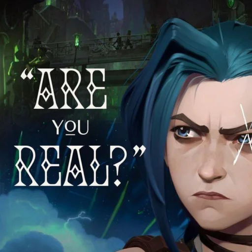 🤨 Стикер «Vi x Jinx» для Telegram