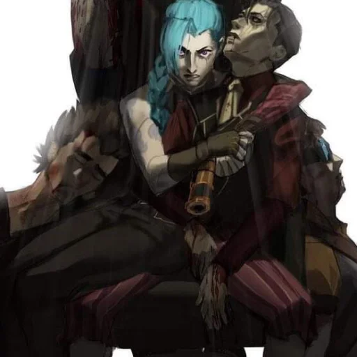 🖤 Стикер «Vi x Jinx» для Telegram