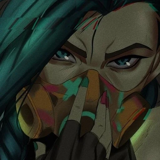 😡 Стикер «Vi x Jinx» для Telegram