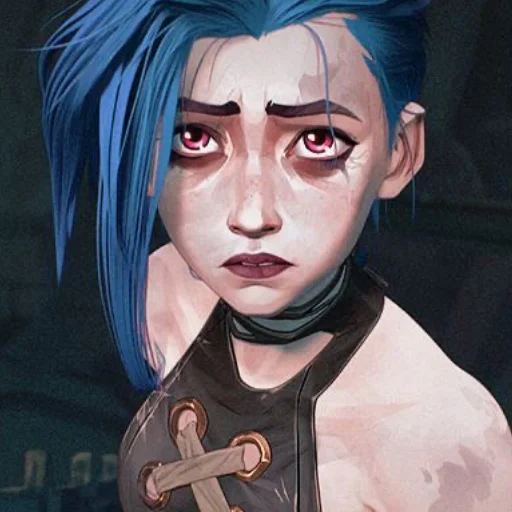 😣 Стикер «Vi x Jinx» для Telegram