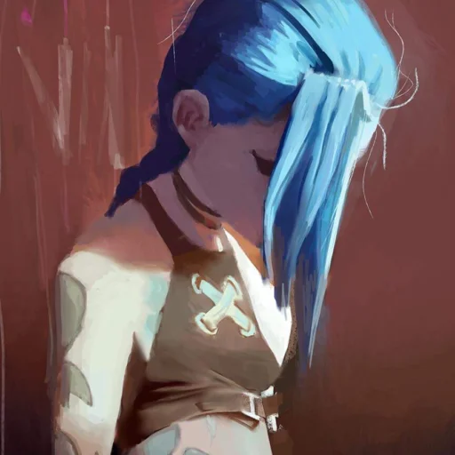 😶 Стикер «Vi x Jinx» для Telegram